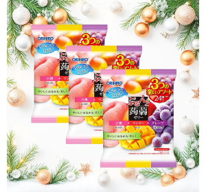 오리히로 곤약젤리 파우치 큰 봉지 3개 세트