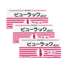 뷰락쿠 변비약 400정 3개 세트