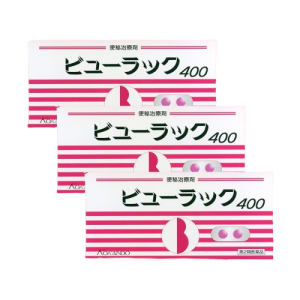 뷰락쿠 변비약 400정 3개 세트