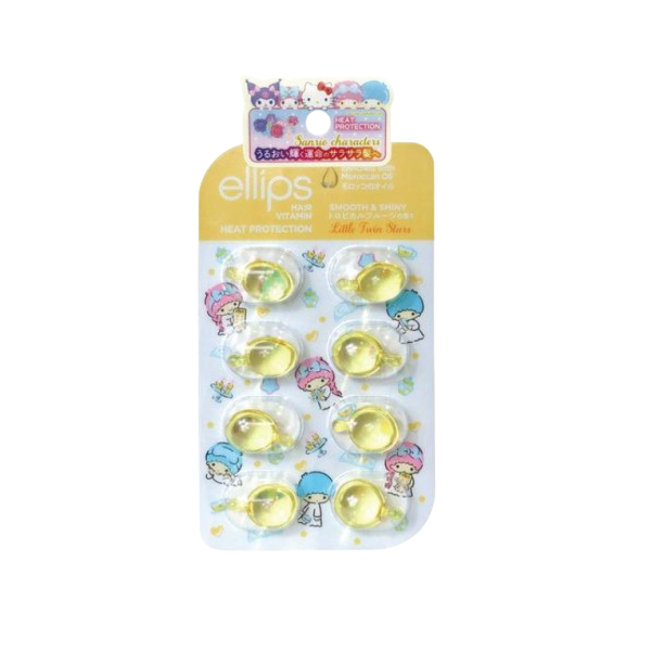 ellips 엘립스 헤어오일 산리오 옐로우 2개 세트