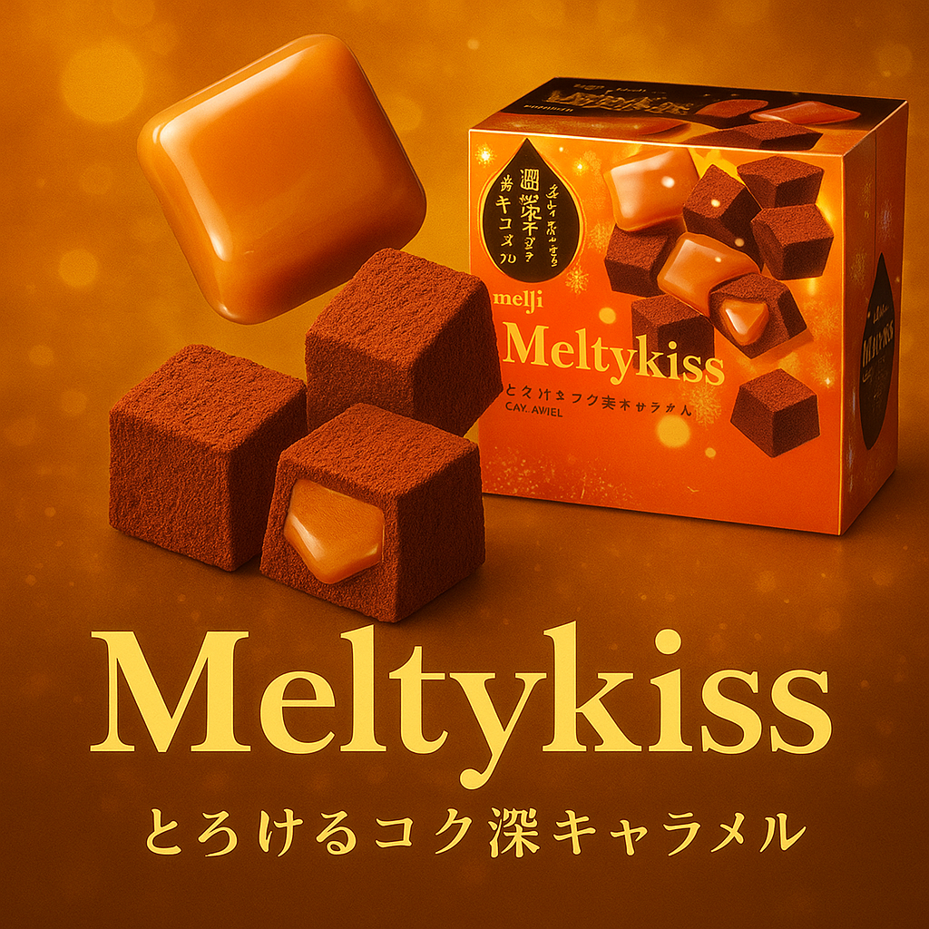 메이지 멜티키스 깊은맛의 카라멜 초콜릿 53g