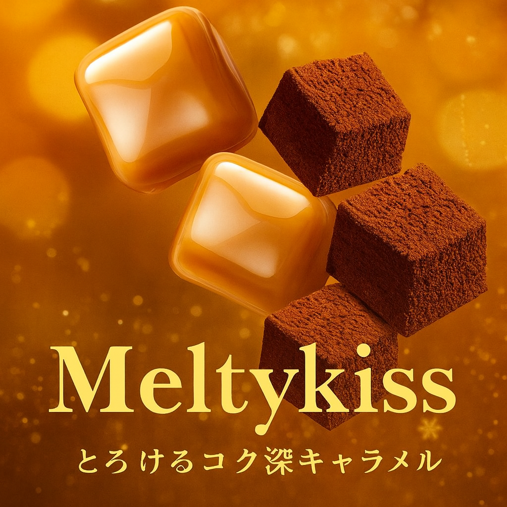 메이지 멜티키스 깊은맛의 카라멜 초콜릿 53g