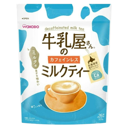 와코도 우유가게 카페인리스 밀크티 320g