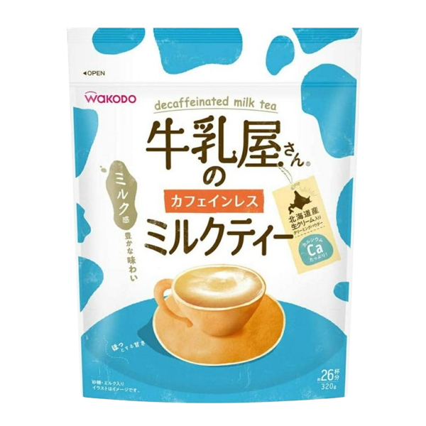 와코도 우유가게 카페인리스 밀크티 320g