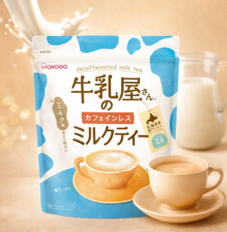 와코도 우유가게 카페인리스 밀크티 320g