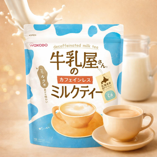 와코도 우유가게 카페인리스 밀크티 320g