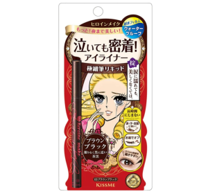 키스미 히로인 슈퍼킵 스무스 리퀴드 아이라이너 브라운블랙