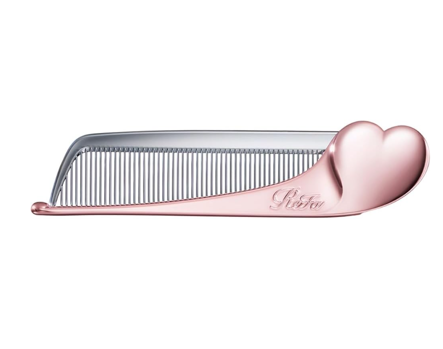 리파 하트콤 아이라 꼬리빗 로즈골드색