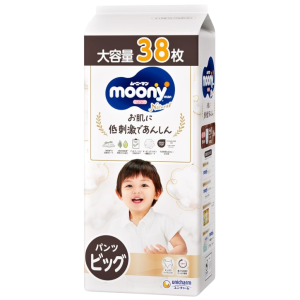 내추럴 팬츠 빅사이즈 대용량팩 (12~22kg) 38개입