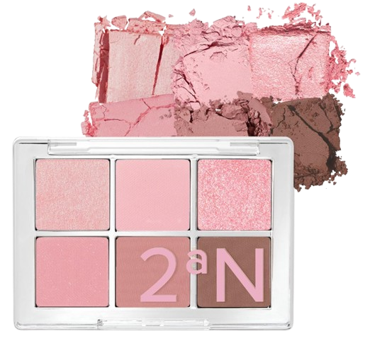 2aN 투에이엔 아이섀도우 팔레트 15 스트로베리 모찌 4.8g