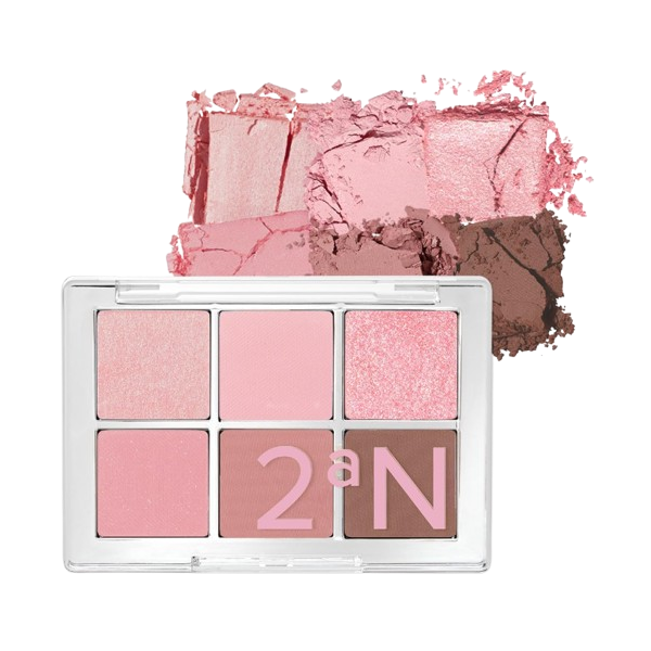 2aN 투에이엔 아이섀도우 팔레트 15 스트로베리 모찌 4.8g