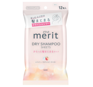 메리트 드라이 샴푸시트 보송보송 타입 12장입