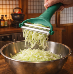 노노지 양배추 필러 채칼 다크그린 CBP-04G