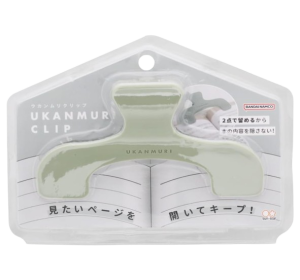 선스타 문구 우칸무리 북클립 북집게 클리어 포레스트