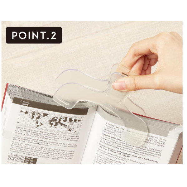 선스타 문구 우칸무리 북클립 북집게 클리어 피치베이지