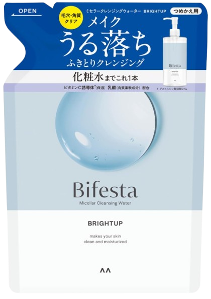 Bifesta 비페스타 미셀라 클렌징 워터 브라이트업 리필 360ml