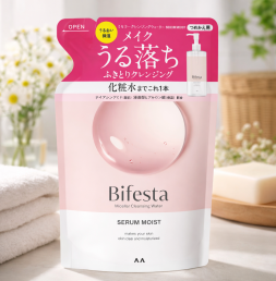 Bifesta 비페스타 미셀라 클렌징 워터 모이스트 리필 360ml