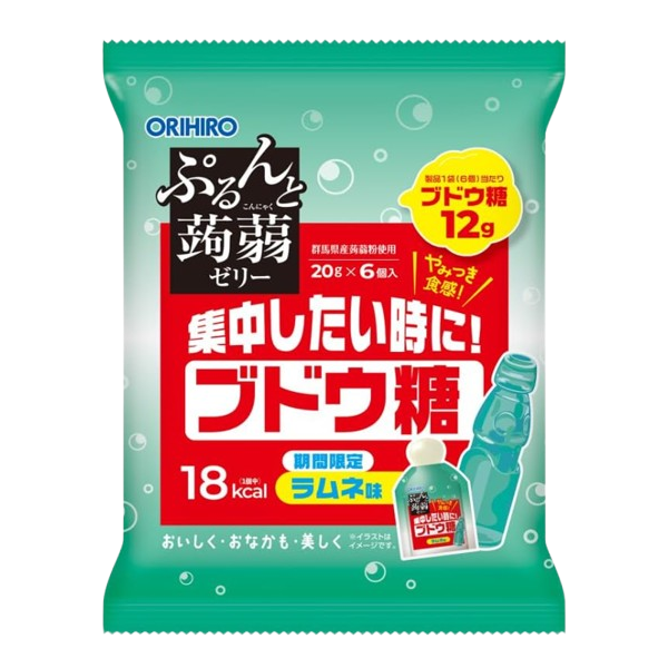 오리히로 곤약젤리 라무네맛 6개입