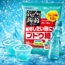 오리히로 곤약젤리 라무네맛 6개입