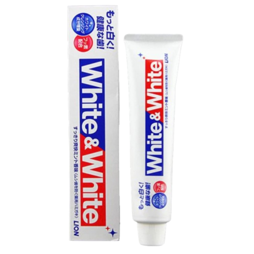 라이온 화이트앤화이트 치약 150g