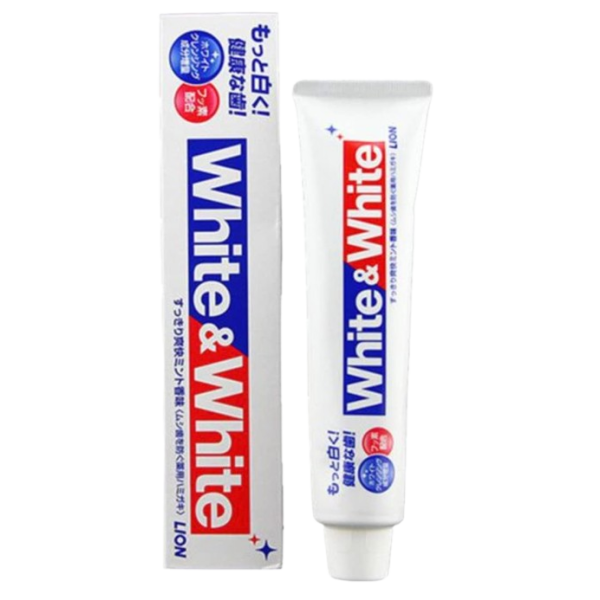 라이온 화이트앤화이트 치약 150g