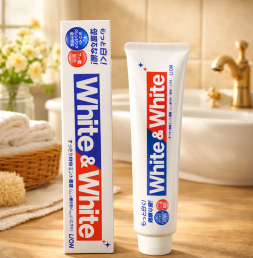 라이온 화이트앤화이트 치약 150g