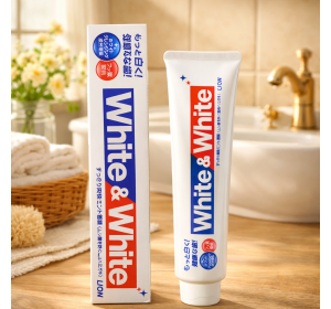 라이온 화이트앤화이트 치약 150g