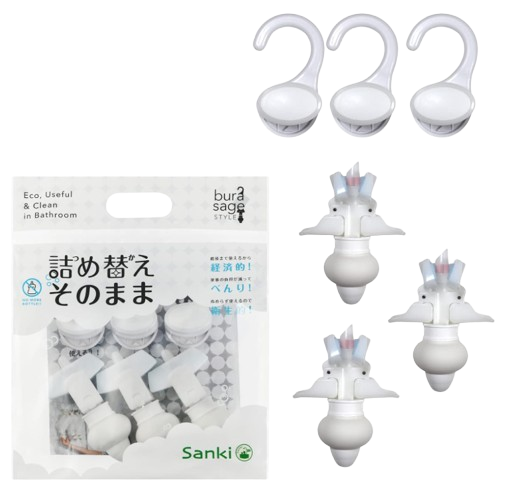 리필 그대로 MINI 3개입 MS-6W 화이트