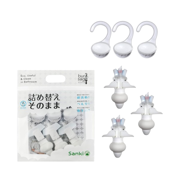 리필 그대로 MINI 3개입 MS-6W 화이트