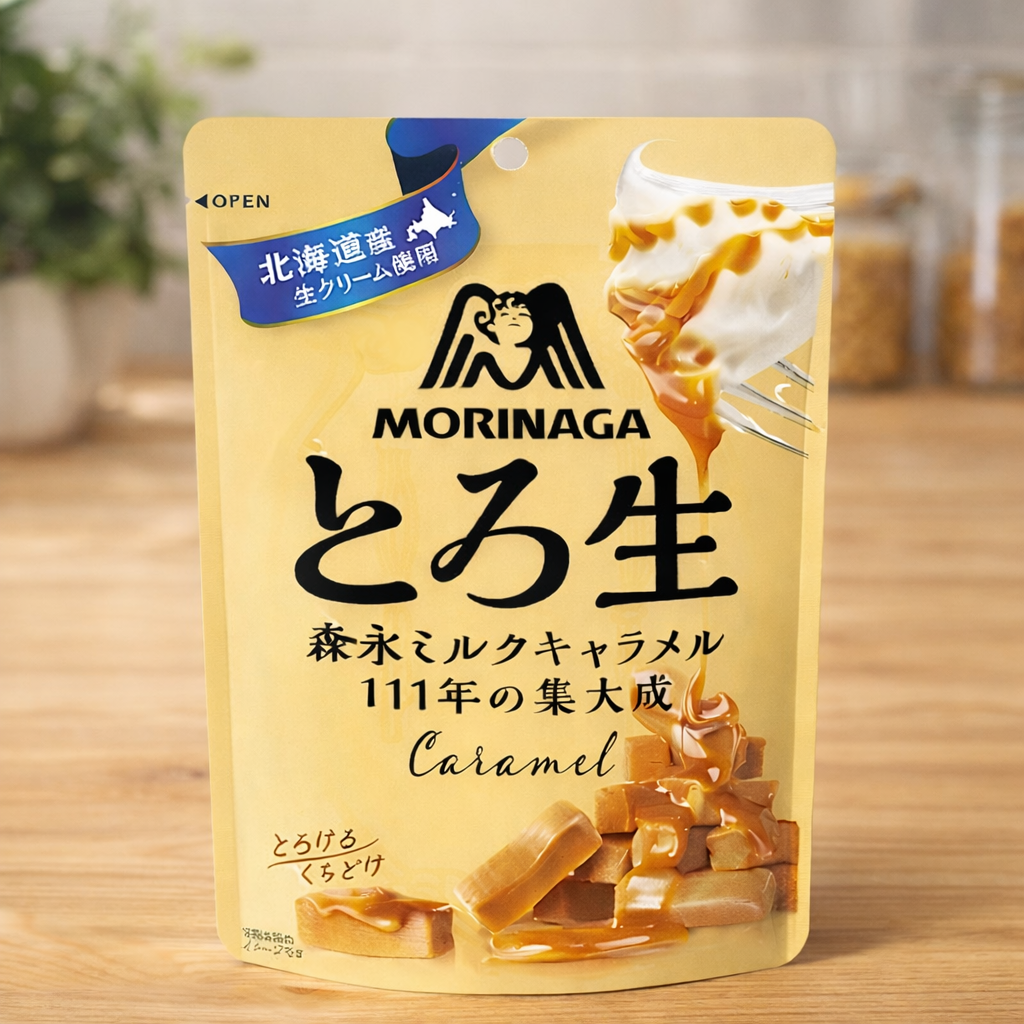 일본 모리나가 생 카라멜 60g
