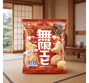 카메다제과 무한새우 센베이 58g