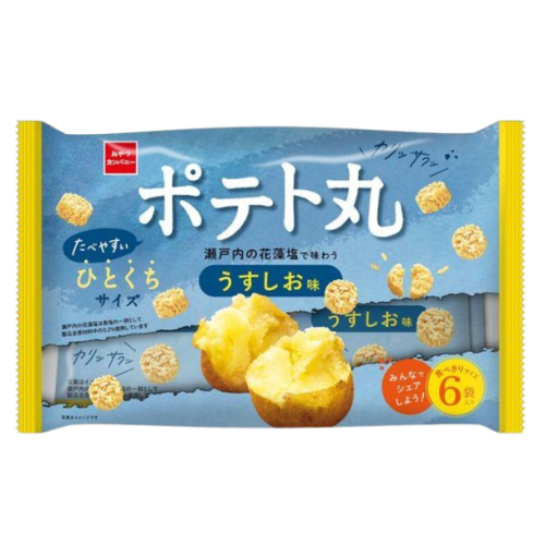 포테이토 원형 감자스낵 소금맛 108g