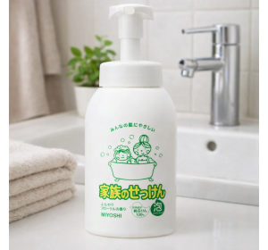 가족용 거품 바디워시 펌프형 600ml