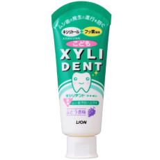 라이온 키시리덴트 포도맛 어린이 치약 60g