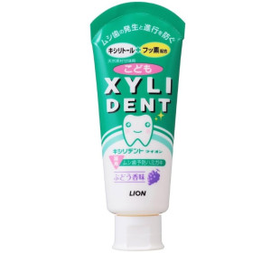라이온 키시리덴트 포도맛 어린이 치약 60g