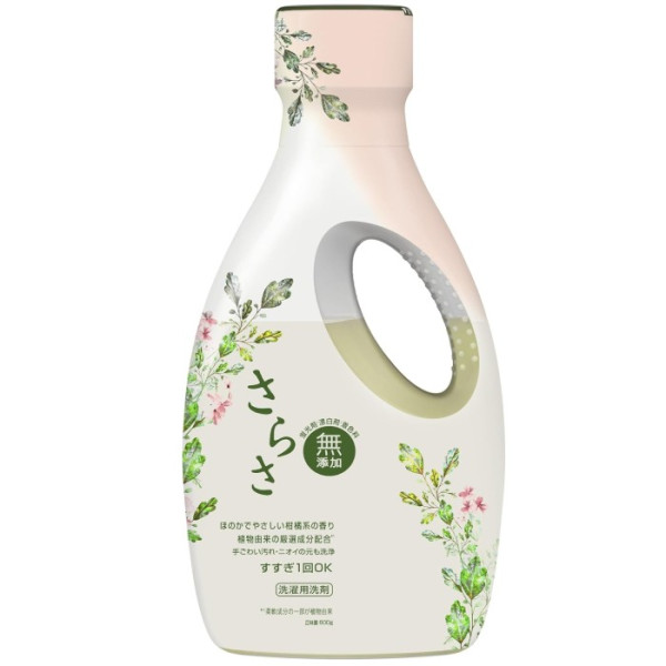 레노아 사라사 액체 세탁세제 부드러운 감귤향 600g