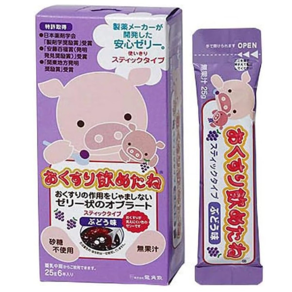 용각산 오쿠스리 스틱 포도맛 6개입