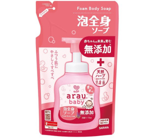 아라우 베이비 거품 전신 바디워시 라벤더향 리필용 400ml