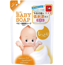 큐피 촉촉 전신 베이비 워시 거품형 리필 350ml