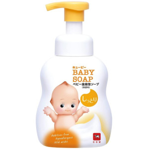 큐피 촉촉 전신 베이비 워시 거품형 본품 400ml