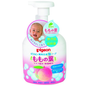 피죤 약용 전신 거품 복숭아잎 바디워시 450ml