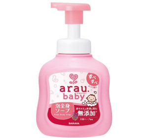 아라우 베이비 거품 전신 바디워시 라벤더향 450ml