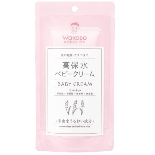 와코도 미루후와 모이스처라이징 베이비 크림 70g