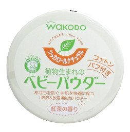 아사히 와코도 내츄럴 베이비 파우더 홍차향 120g