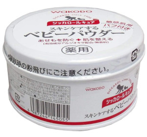 와코도 시카롤 큐어 베이비파우더 140g