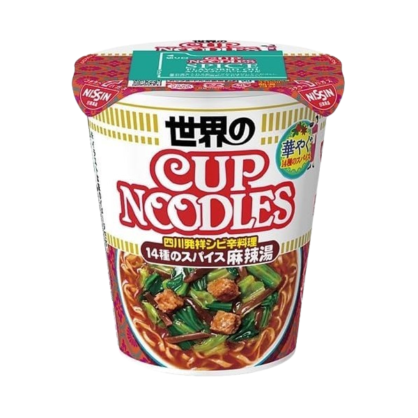 닛신 컵누들 14종 스파이스 마라탕맛 75g